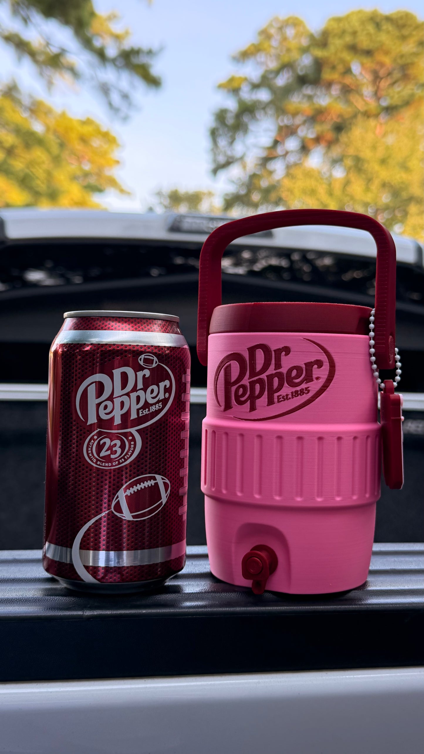 3D Pink Dr. P Soda Inspire Can Holder