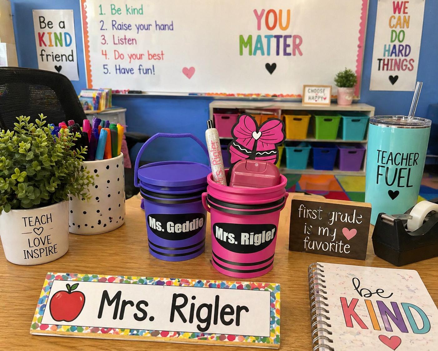 Mini Teacher Buckets