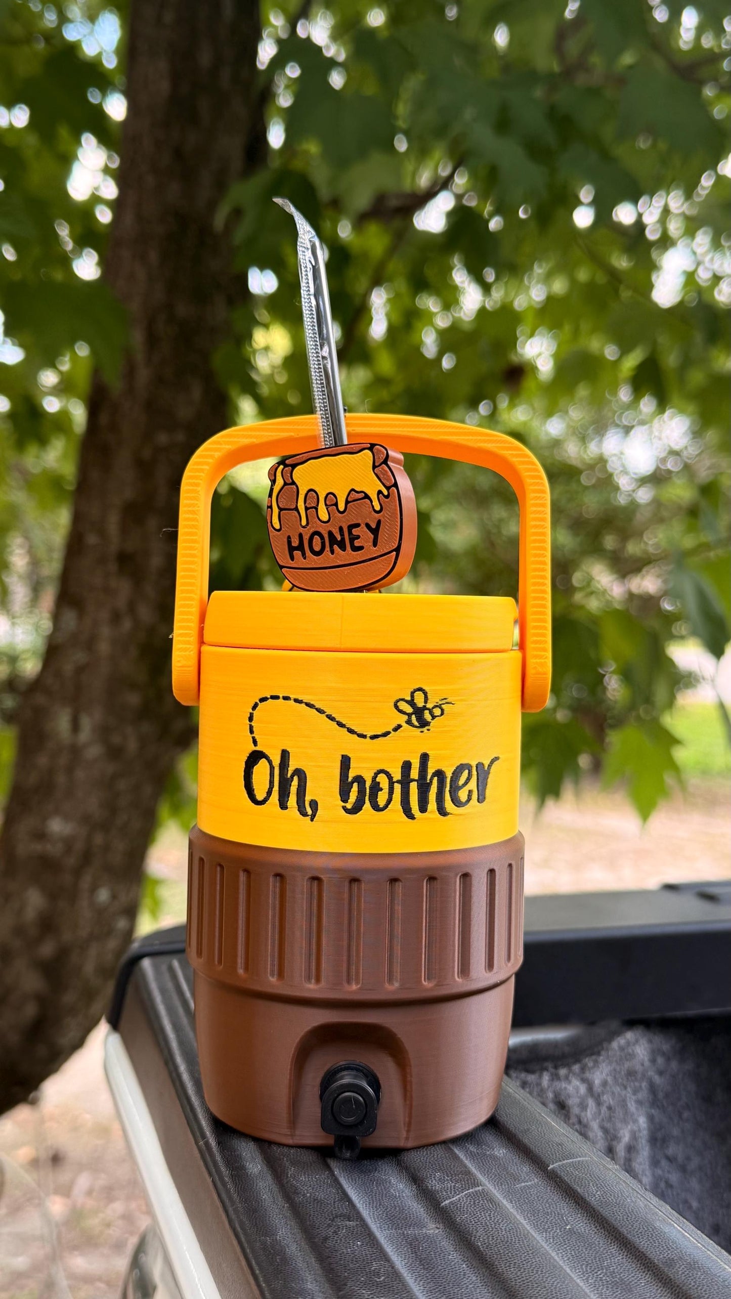 3D Honey Bear Inspire Can Holder
