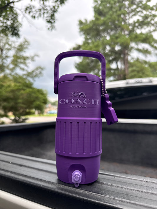 3D Purple Purse Inspire Can Holder
