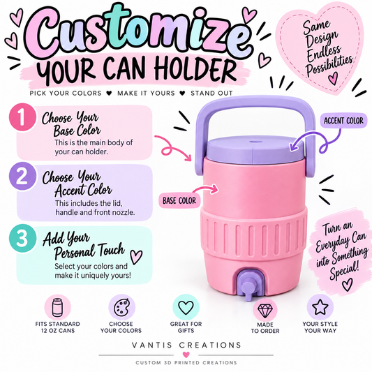 3D Custom Can Holder