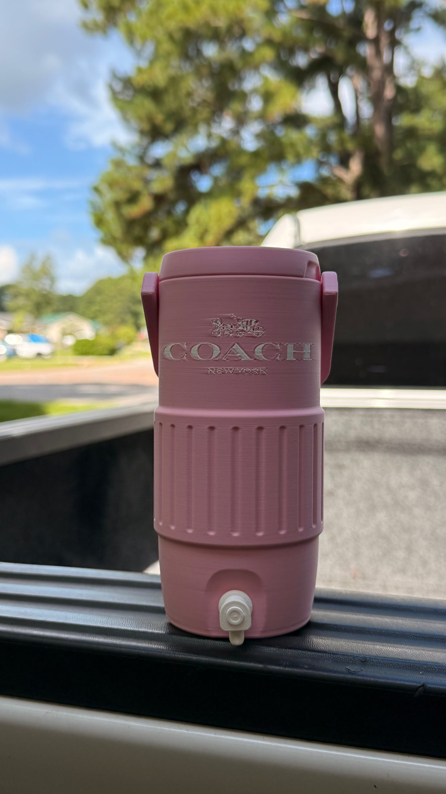 3D Pink Purse Inspire Can Holder