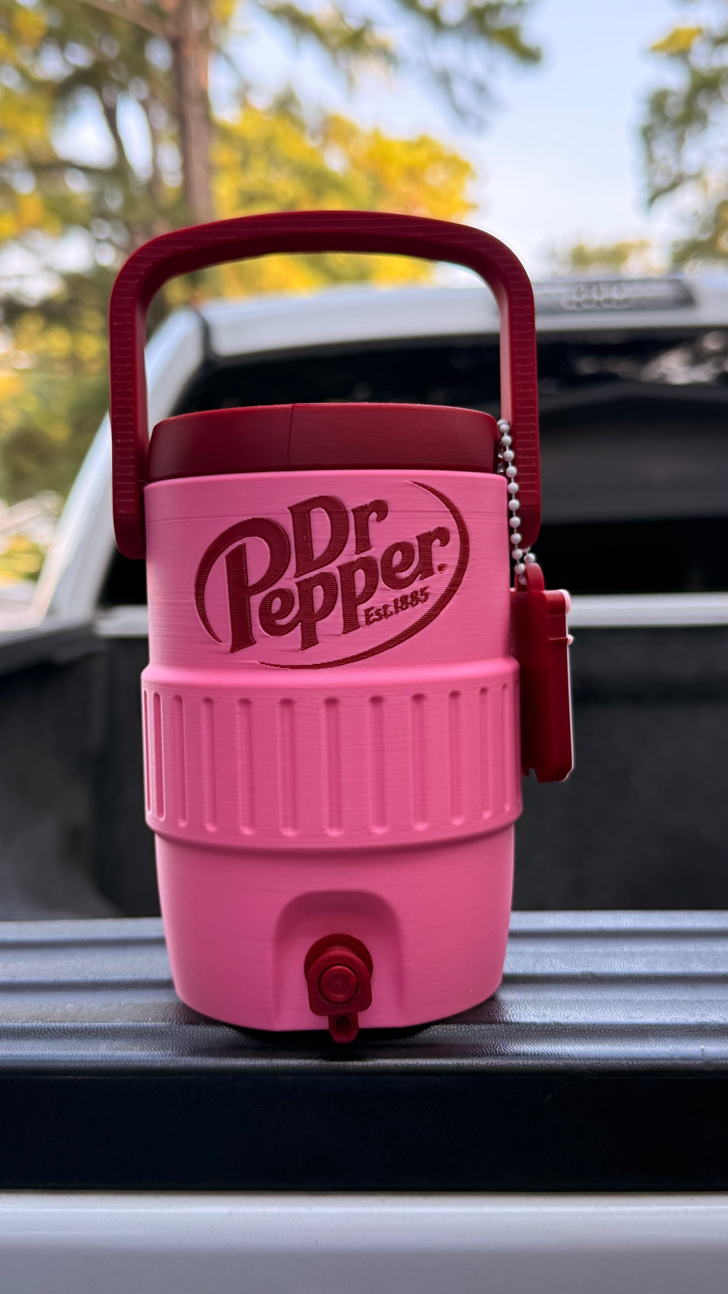 3D Pink Dr. P Soda Inspire Can Holder