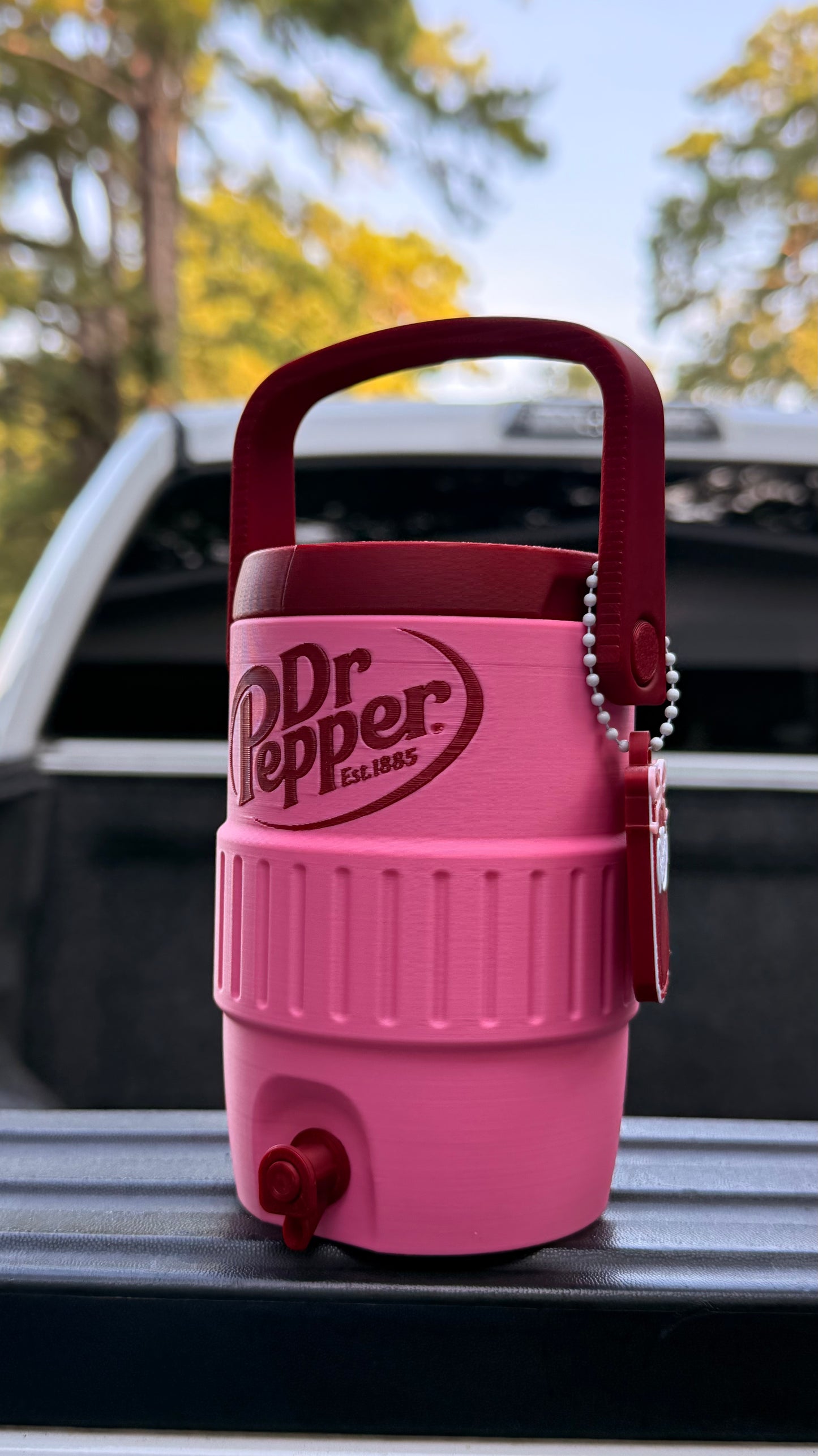 3D Pink Dr. P Soda Inspire Can Holder