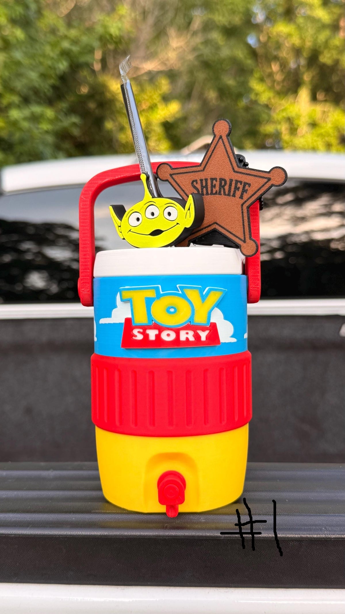 3D Toy Inspired Can Holder