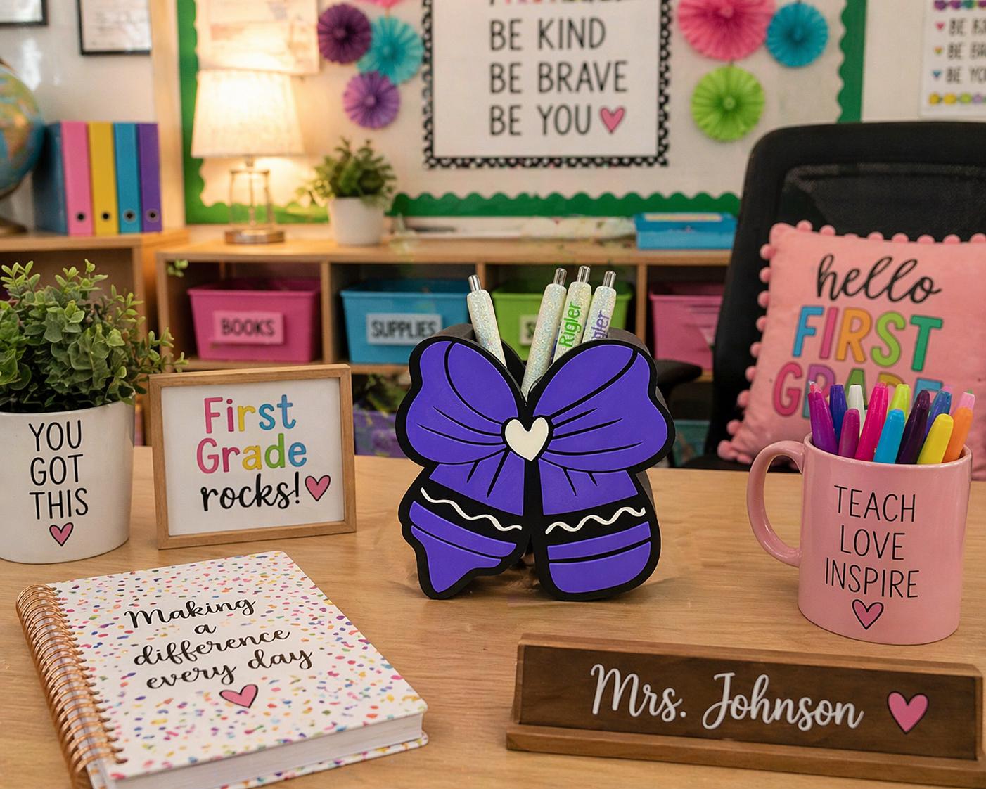Crayon Pen Holder