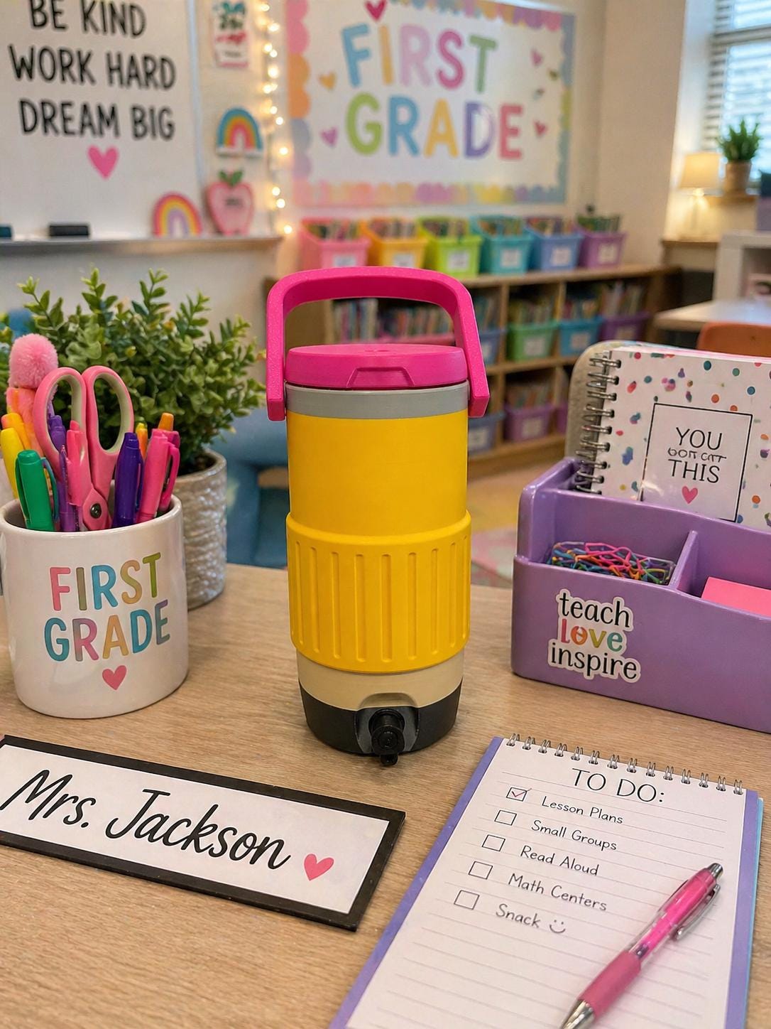 3D Pencil Can Holder