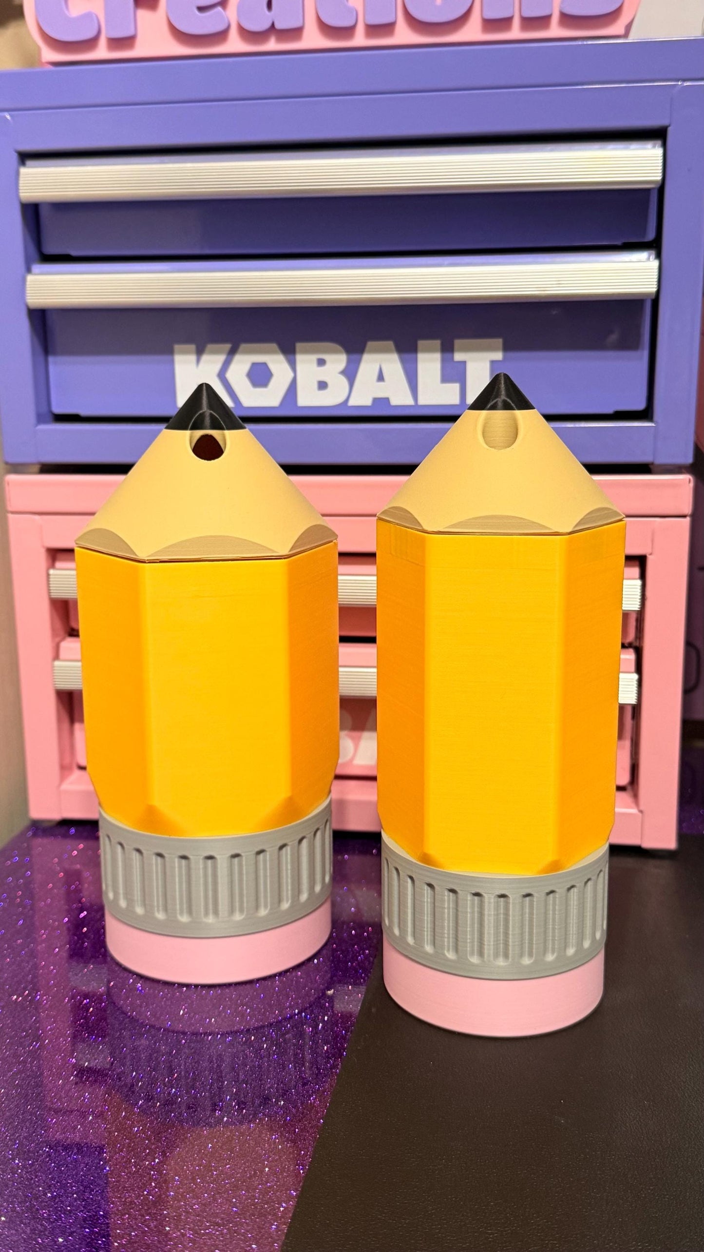 3D No. 2 Pencil Inspire Can Holder