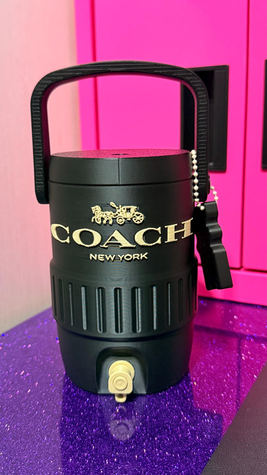 3D Black Purse Inspire Can Holder