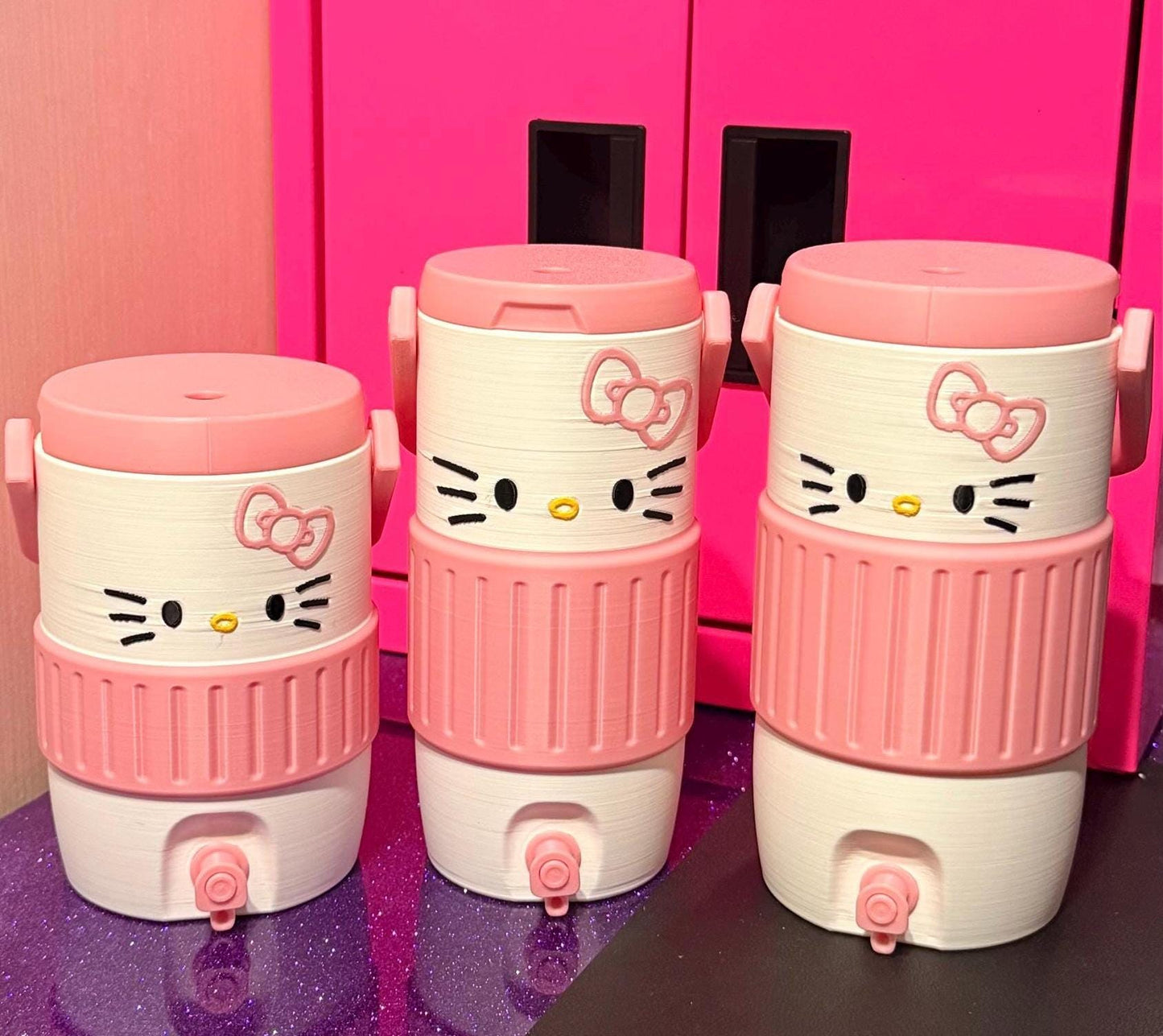 3D Kitty Can Holder