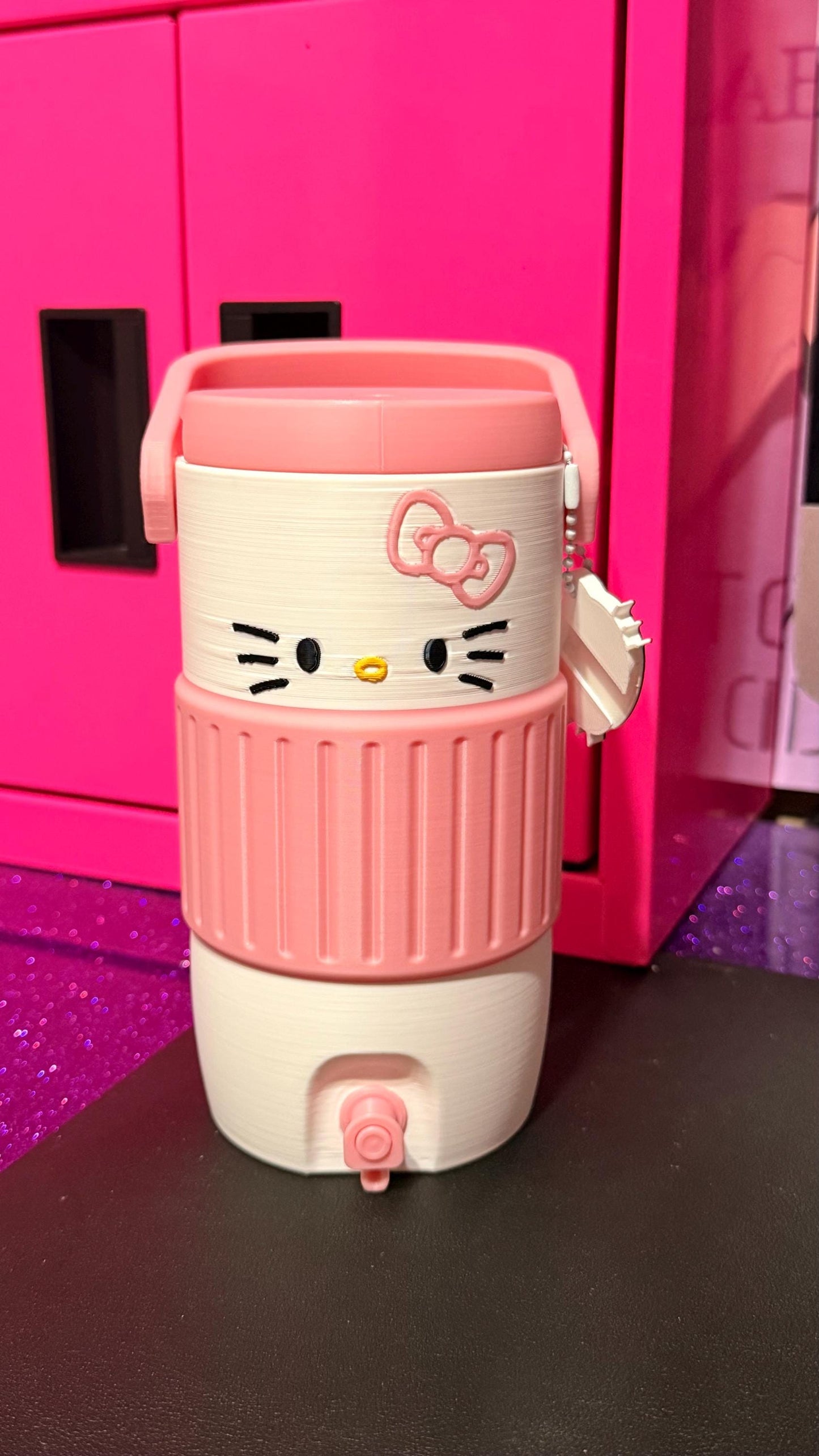 3D Kitty Can Holder